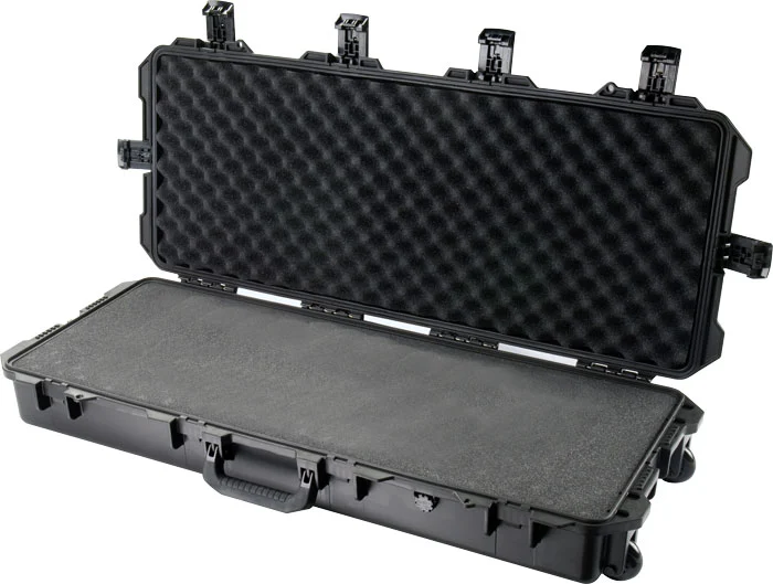 PELICAN IM 3100 STORM LONG GUN - CSE W/ WHEELS/FOAM 36" GUN BLK - Image 2