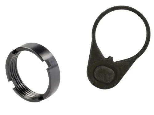 WLA AR15 END PLATE KIT MILSPEC - END PLATE & CASTLE NUT