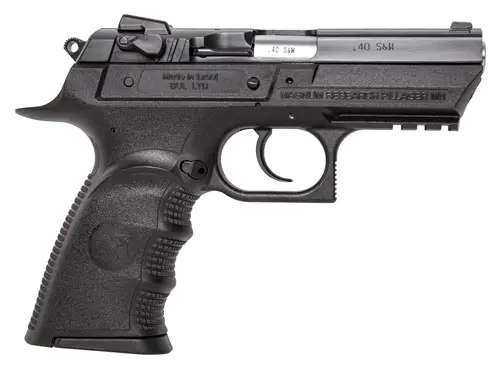 DESERT EAGLE BABY III 9MM - 10-SH MIDSIZE BLK POLY W/RAIL - Image 2