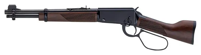 HENRY MARES LEG PISTOL 22WMR - 12.875" BLUED WALNUT - Image 2