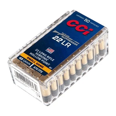 .22 LR 45gr SUBSONIC – 50rd